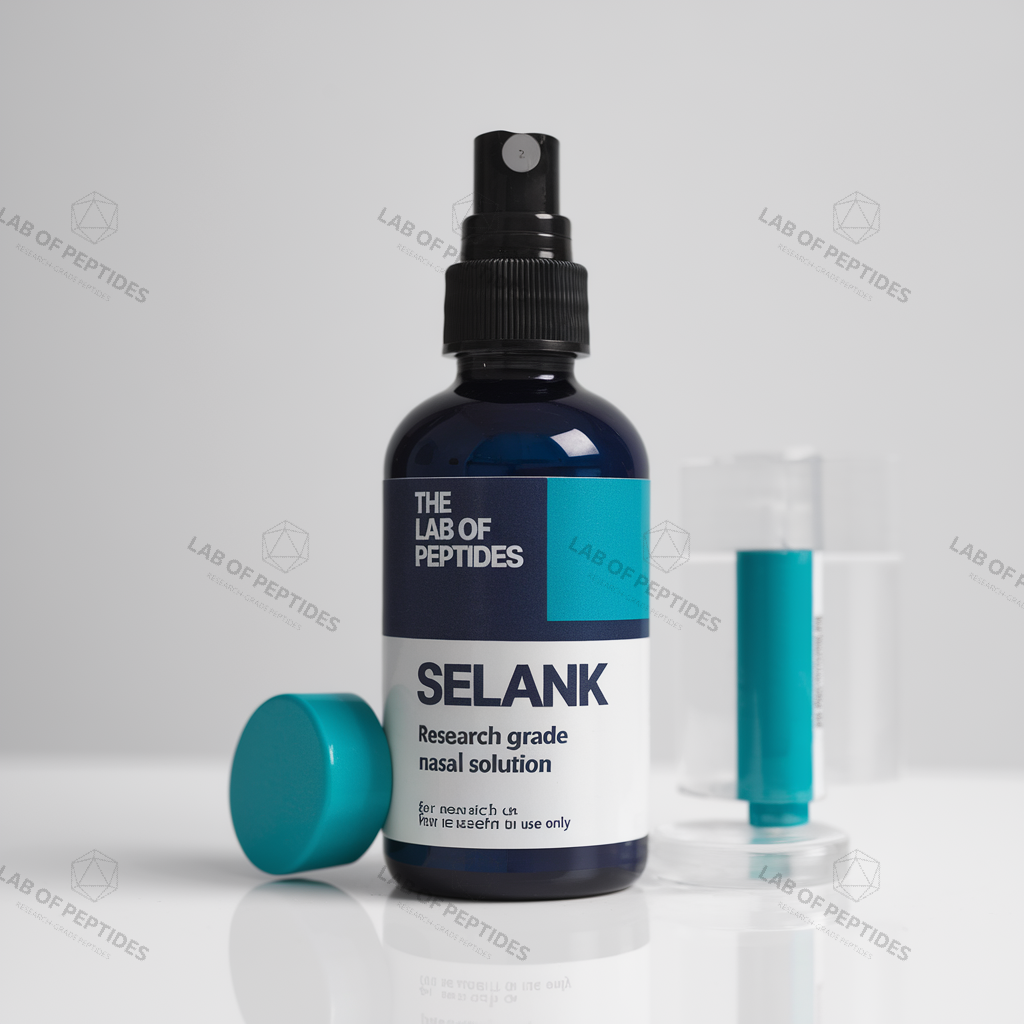 Selank 10mg (Nasal formulation) research vial | Lab of Peptides